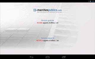 E-marchespublics.com Cartaz