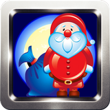 Santa Bubbles christmas-icoon