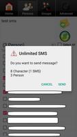 Unlimited SMS capture d'écran 2