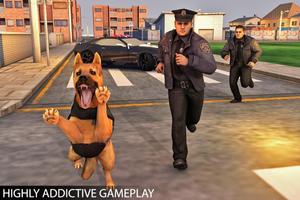 Stadt Polizei Hund Simulator Spiele Screenshot 1