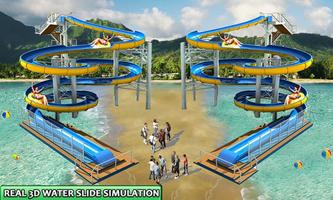 Wasser Park Spiele: Gleiten Spiel 3d Screenshot 2