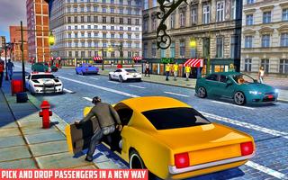 City Taxi Pick & Drop Simulation Game capture d'écran 2