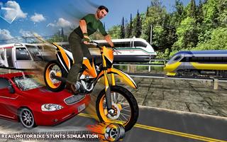 Tricky Bike Race Free: Top Motorbike Stunt Games screenshot 1