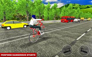 Poster BMX Bicycle Road Race