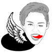 Flying Fluffy Miley Cyrus Bird