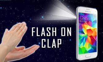 Flashlight On Clap poster