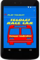 TELOLET-RENNWAGEN Plakat