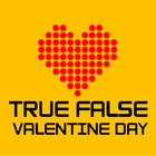 True False Valentine Day ikona