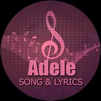 Adele Song & Lyrics Affiche