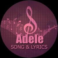 Adele Song & Lyrics Cartaz