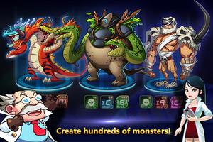 Monster Builder: Craft, Defend screenshot 1