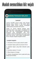 Cara Memutihkan Wajah syot layar 2