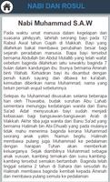 Sejarah Nabi Dan Rosul capture d'écran 1