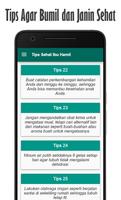 Tips Sehat Ibu Hamil imagem de tela 3