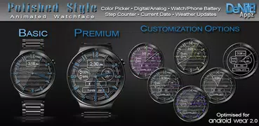 Polished Style HD Watch Face