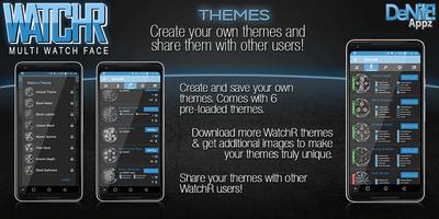 WatchR - Multi Watch Face capture d'écran 2