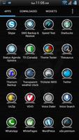 Chrome Bubble Apex/Nova/ADW imagem de tela 3