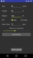 Fitness Calculator captura de pantalla 2