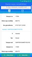 Türkiye Deniz Suyu Sıcaklıkları Ekran Görüntüsü 1