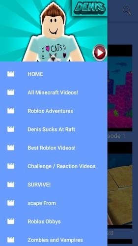 Denis Daily Videos For Android Apk Download - denis and alex roblox games