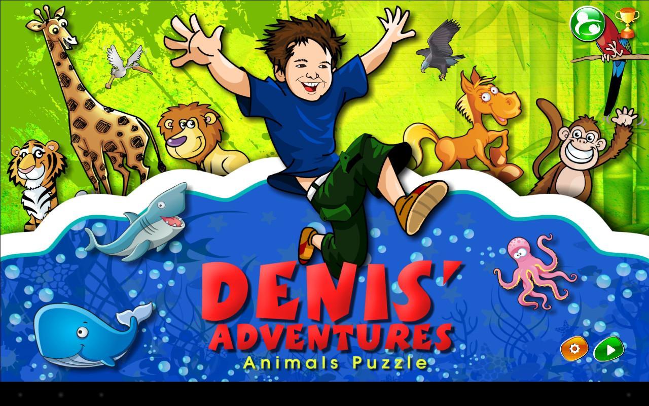 Приключения животных. Adventure animals Puzzles. Денис игра.