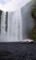 Puzzles Aston Martin V8 Roads Plakat