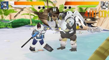 Overfights: Battle Royale Fighting Game imagem de tela 1