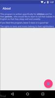 English Lullabies syot layar 2