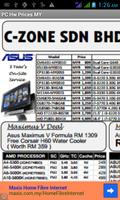 PC Hardware Prices Malaysia capture d'écran 1