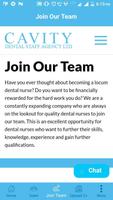 برنامه‌نما Cavity Dental Staff Agency App عکس از صفحه