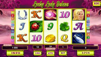 Lucky Lady Deluxe Slot poster