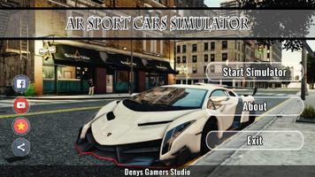AR Sport Car Simulator plakat