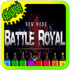 Coloring book battle royal icon