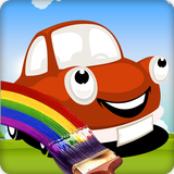 Cars Coloring Book for Kids icône