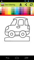 Cars Coloring Book for Kids capture d'écran 3