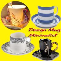 Mug cup design Kreative Affiche