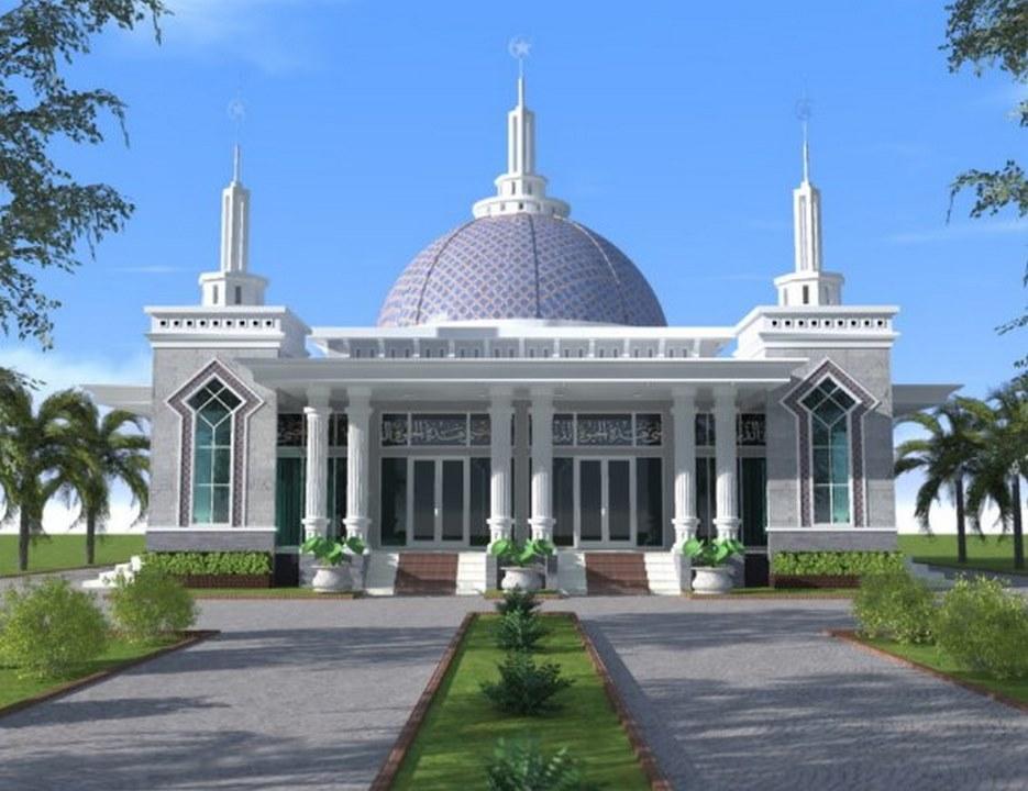  Desain  Masjid  Modern Rumah Joglo Limasan Work