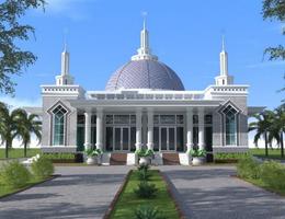 Diseño moderno de la mezquita captura de pantalla 1