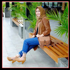 desain baju muslim modern wanita simgesi
