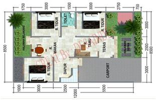 The design of a 3 bedroom house capture d'écran 2