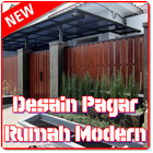 Desain Pagar Rumah Modern أيقونة