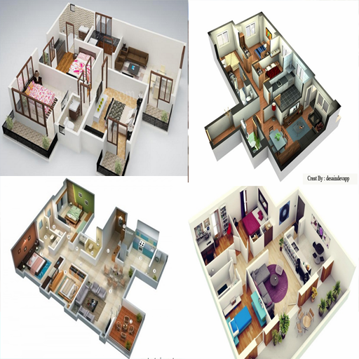 house 3 room design