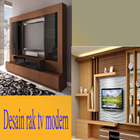 Desain rak tv modern ícone