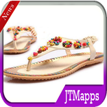 Flat slippers design