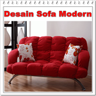 Modern sofa design icône