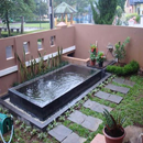 design of fish pond garden APK