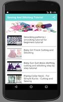 Sewing And Stitching Tutorial screenshot 2