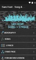 Sam Hunt - Song & Lyrics capture d'écran 1