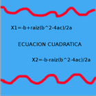 Ecuacion Cuadratica آئیکن