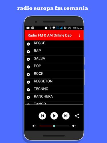 Radio Europa Fm Romania Live Music Player For Android Apk Download